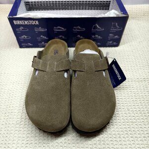 🏐Birkenstock Boston narrow | Cork footbed and suede upper | New with tags